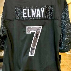 Men's Denver Broncos John Elway Nike Black Jersey